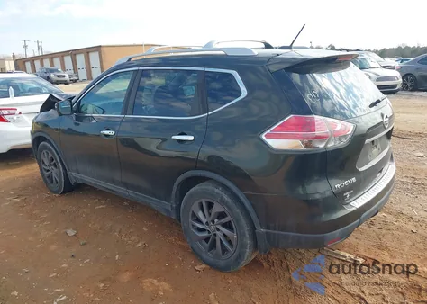 2016 Nissan Rogue Sv z USA, uszkodzony, nr VIN 5N1AT2MT6GC852112